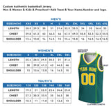 Custom Blackish Green Yellow-White V-Neck Rib-Knit Basketball Jersey