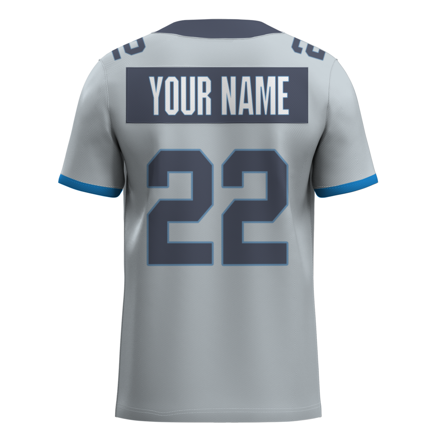 Custom Red White-Black Authentic 3D Football Jersey