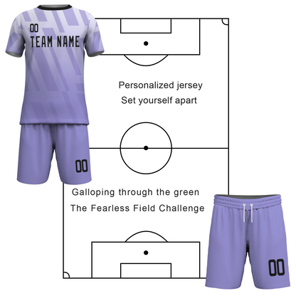 Custom White Black Sublimation Soccer Uniform Jersey