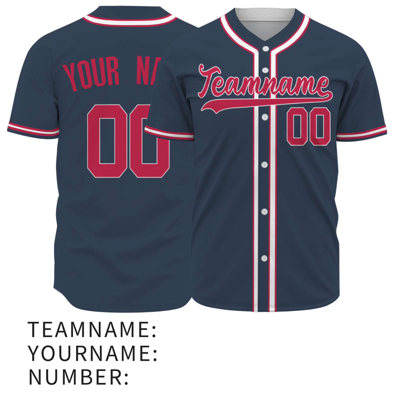 Customized Baseball Jersey for Men, Personalized Baseball Jersey   Custom Sports Fans Shirts Kids Youth Women