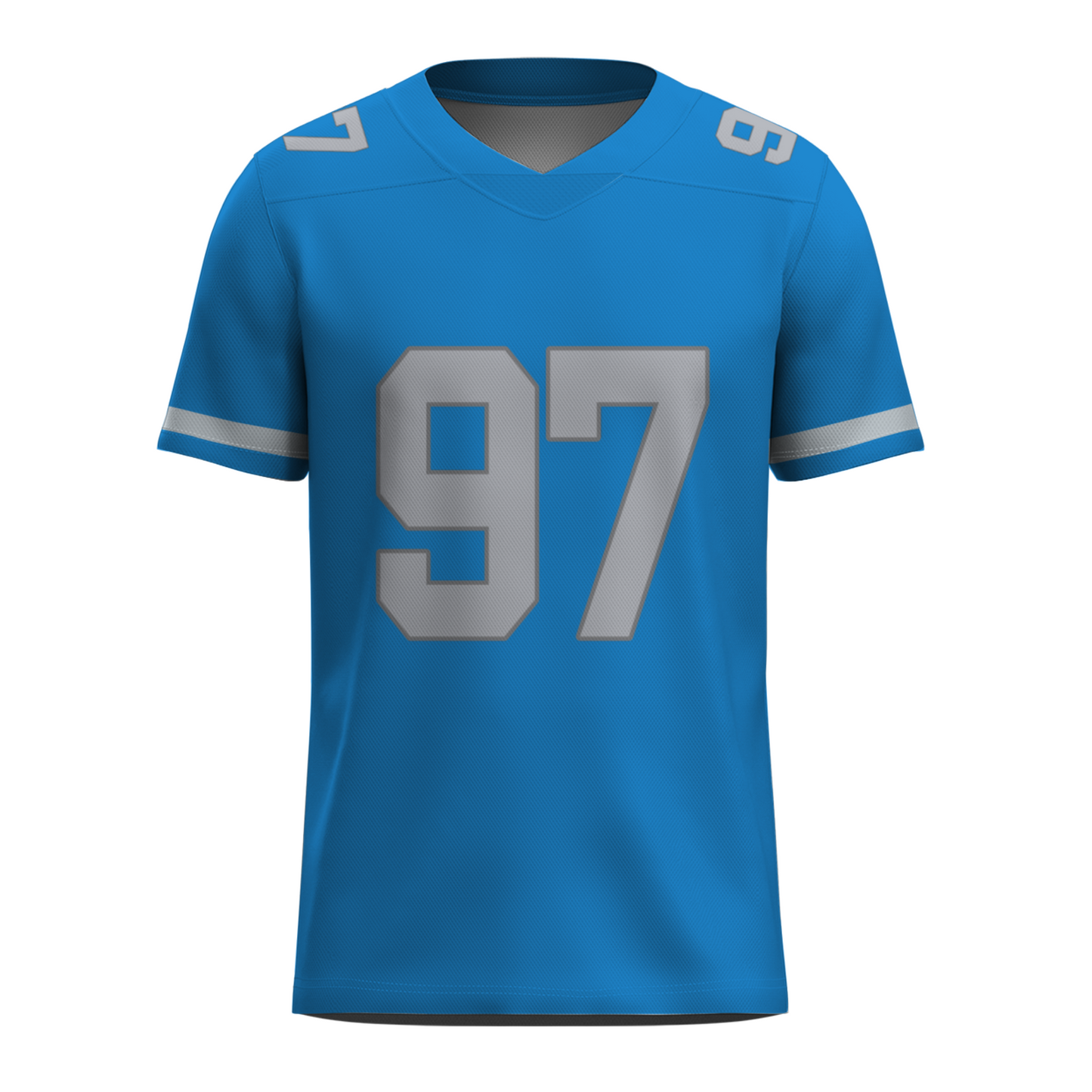 Custom Red White-Orange Authentic Football Jersey